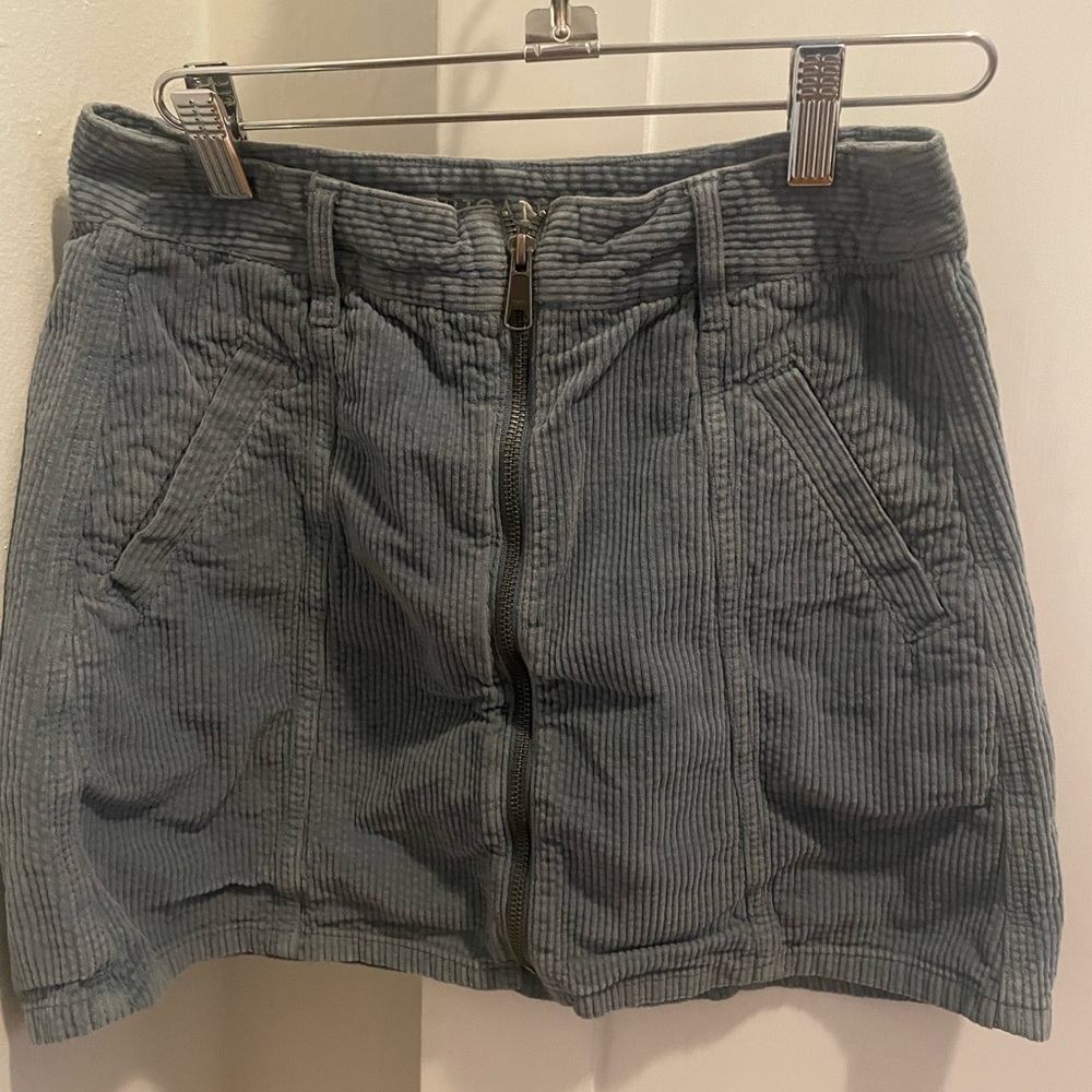 AMERICAN EAGLE DUSTY BLUE MINI SkIRT